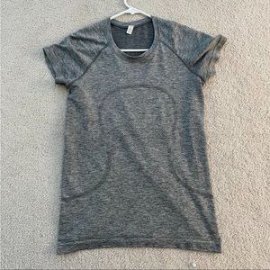 Lululemon Swiftly Tech Short Sleeve 2.0 slate/white